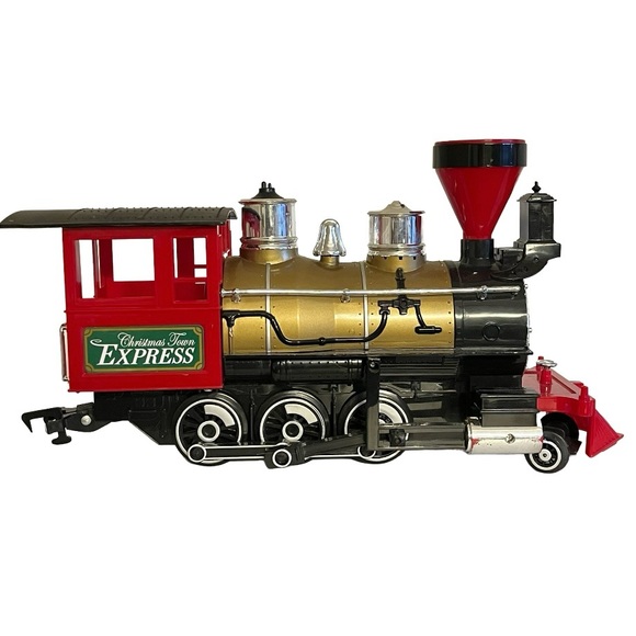 Rudolph Red Nosed Railway Christmas Town Express Train Cars G Gauge - Picture 3 of 16